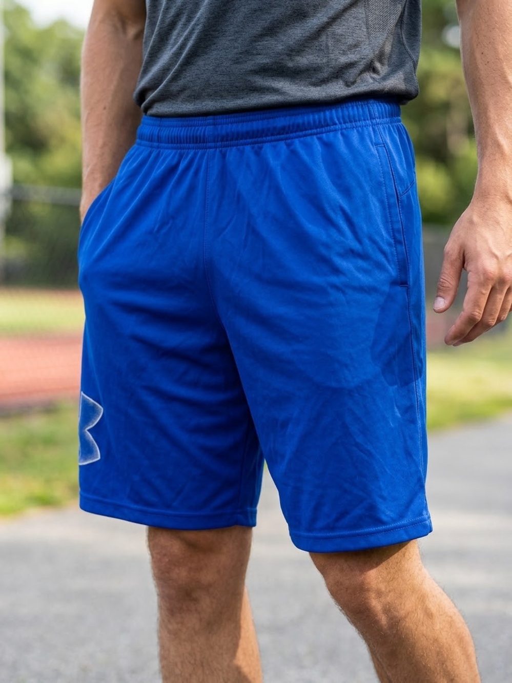 Under Armour Men's Cobalt Blue Performance Training Shorts